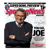 Penn State Nittany Lions Head Coach Joe Paterno - February 1, 2010 Fotoprint