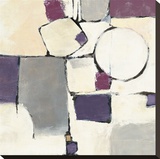 White Out I Stretched Canvas Print by Mike Schick