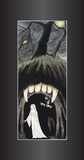 Lucy and the Cave Bild mit Passepartout von Edward Gorey