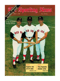 Red Sox OFs Tony Conigliaro, Carl Yastrzemski and Reggie Smith - April 11, 1970 Affiches