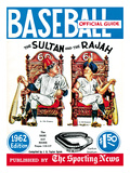 New York Yankees Babe Ruth and Roger Maris - Baseball Guide - January 1, 1962 Affiches