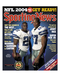 Dallas Cowboys RBs Julius Jones and Eddie George - September 6, 2004 Photographic Print