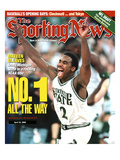 Michigan State Spartans' Mateen Cleaves - National Champions - April 10, 2000 Fotoprint Michigan State Spartans' Mateen Cleaves - National Champions - April 10, 2000 Fotoprint