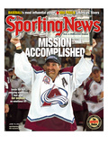 Colorado Avalanche's Ray Bourque - Stanley Cup Champions - June 18, 2001 Photographic Print