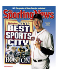 Best Sports City Boston - Boston Red Sox P Derek Lowe - August 12, 2002 Print