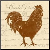 Tuscan Rooster IV Mounted Print by Sharyn Sowell
