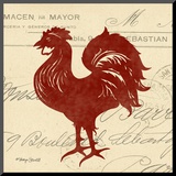 Tuscan Rooster III Mounted Print by Sharyn Sowell