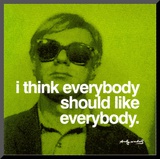 Todos Impressão montada por Andy Warhol