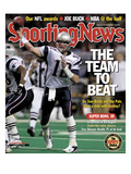 New England Patriots QB Tom Brady - Super Bowl 39 - February 11, 2005 Photographic Print