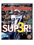 New England Patriots WR David Givens - Super Bowl Champions - February 18, 2005 Photographic Print