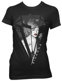 Juniors: Rihanna - Red Lip Diamond T-Shirts