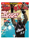 Utah Jazz PF Karl Malone - May 10, 1999 Photo