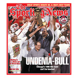 1996 NBA Champion Chicago Bulls - SN125 - June 20, 2011 Print