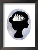 Boat on Your Mind Framed Giclee Print by Charmaine Olivia