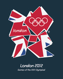 London 2012 Olympics-Union Jack Affiches