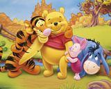 Winnie-Friends Affiches