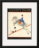 Vanity Fair Cover - April 1920 Framed Giclee Print by Aline Farrelly Vanity Fair Cover - April 1920 Framed Giclee Print by Aline Farrelly