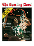 Michigan State Spartans' Earvin Johnson Reprodukcja zdjęcia