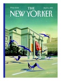 The New Yorker Cover - April 5, 1999 Premium Giclee Print by Bruce McCall