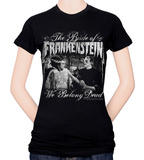 Juniors: The Bride of Frankenstein - We Belong Dead T-shirts