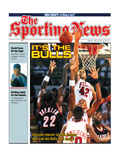 Chicago Bulls Scottie Pippen and Scott Williams - NBA Champions - June 22, 1992 Posters