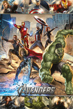 The Avengers Action Posters