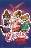 Alvin and the Chipmunks: The Squeakquel Movie (The Chipettes) Poster Print Photo