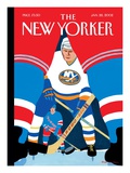 The New Yorker Cover - January 28, 2002 Premium Giclee Print by Bruce McCall