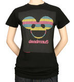 Juniors: Deadmau5 - Lite-Brite Logo T-shirts
