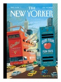 The New Yorker Cover - July 20, 2009 Premium Giclee Print by Bruce McCall
