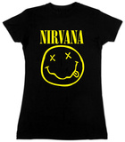 Juniors: Nirvana - Smile T-Shirt