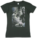 Juniors: Kurt Cobain - Sepia Photo T-Shirts