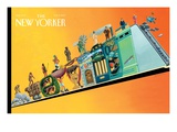 The New Yorker Cover - May 14, 2007 Premium Giclee Print by Bruce McCall
