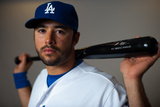 Glendale, AZ - March 2: Los Angeles Dodgers Photo Day - A.J. Ellis Photographic Print by Rob Tringali