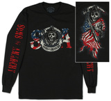 Long Sleeve: Sons of Anarchy - Reaper & Flag T-Shirts