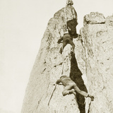 Climbers on the Mont Blanc, 1908 Photographic Print by Scherl 