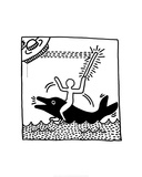 Untitled, 1982 Giclee Print by Keith Haring