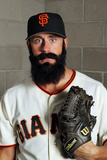 Scottsdale, AZ - March 01: San Francisco Giants Photo Day - Brian Wilson Photographie par Jamie Squire