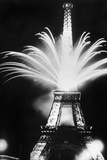 Fireworks During the World Exhibition in Paris, 1937 Photographic Print by Scherl 