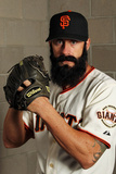 Scottsdale, AZ - March 01: San Francisco Giants Photo Day - Brett Pill Photographic Print by Jamie Squire