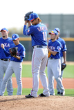 Surprise, AZ - February 23: Yu Darvish Workout - Yu Darvish Photographic Print by Norm Hall