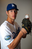 Glendale, AZ - March 2: Los Angeles Dodgers Photo Day - Chris Capuano Photographic Print by Rob Tringali