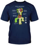 Minecraft - Creeper Anatomy T-shirt