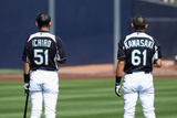 Peoria, AZ - February 27: San Diego Padres photo day - Jason Bartlett Photographic Print by Rich Pilling