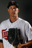 Fort Myers, FL - February 27: Minnesota Twins Photo Day - Joe Mauer Photographie par Elsa .