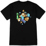 Minecraft - Run Away! T-Shirts