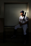 Surprise, AZ - February 28: Texas Rangers Photo Day - David Murphy Photographic Print by Jamie Squire