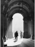 Men Pass Through the Archway of the British Foreign Ministry in London, 1938 Photographic Print by Scherl 