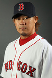 Fort Myers, FL - February 26: Boston Red Sox Photo Day - Alfredo Aceves Photographic Print by Elsa .