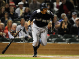 Scottsdale, AZ - March 10: Mariners v Diamondbacks - Munenori Kawasaki and Takashi Saito Photographic Print by Kevork Djansezian